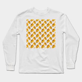 Baile Folklorico Vestido Amarillo Long Sleeve T-Shirt